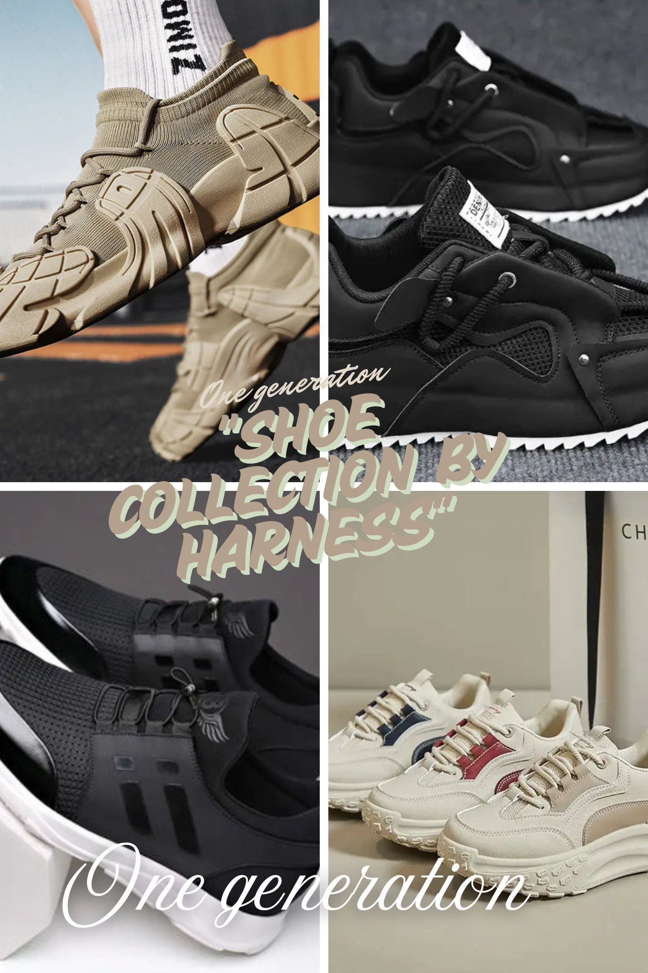 Harness shoe collection: one generation shoe collection