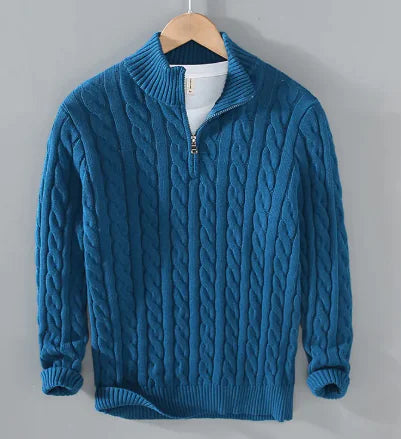 Zip Knit Men’s Sweater