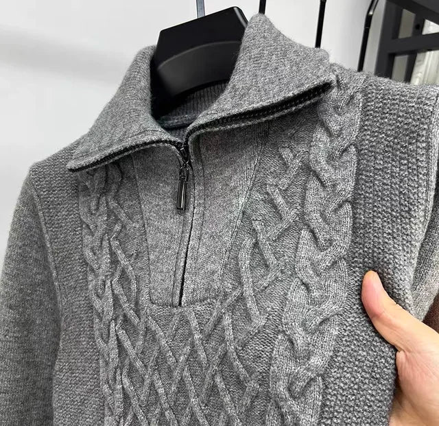 Jacquard Sweater Korean Casual