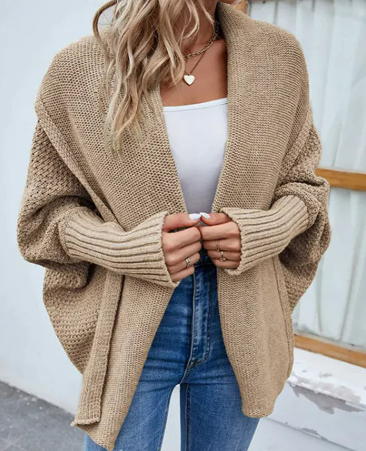 Loose Knitted Sweater Cardigan