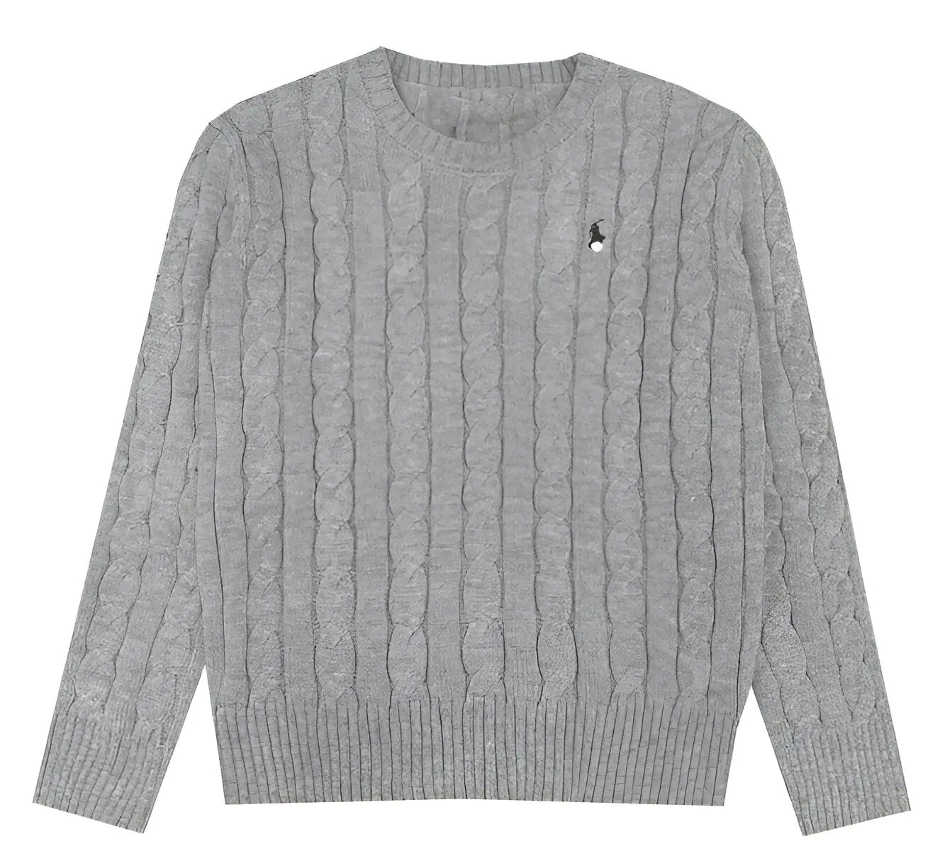 Cable-Knit Cotton Sweater