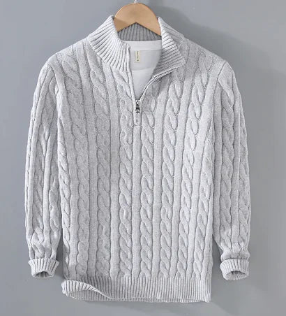 Zip Knit Men’s Sweater