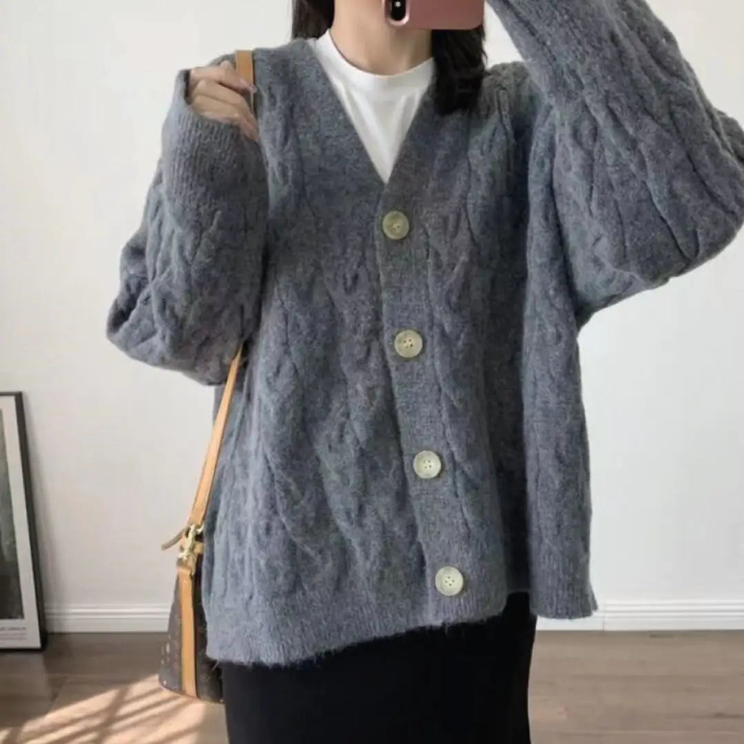 Eileen Retro Cardigan Sweater