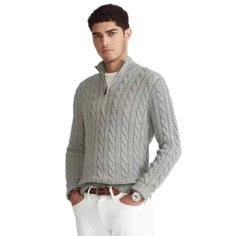 Half Zip Sweater for Men