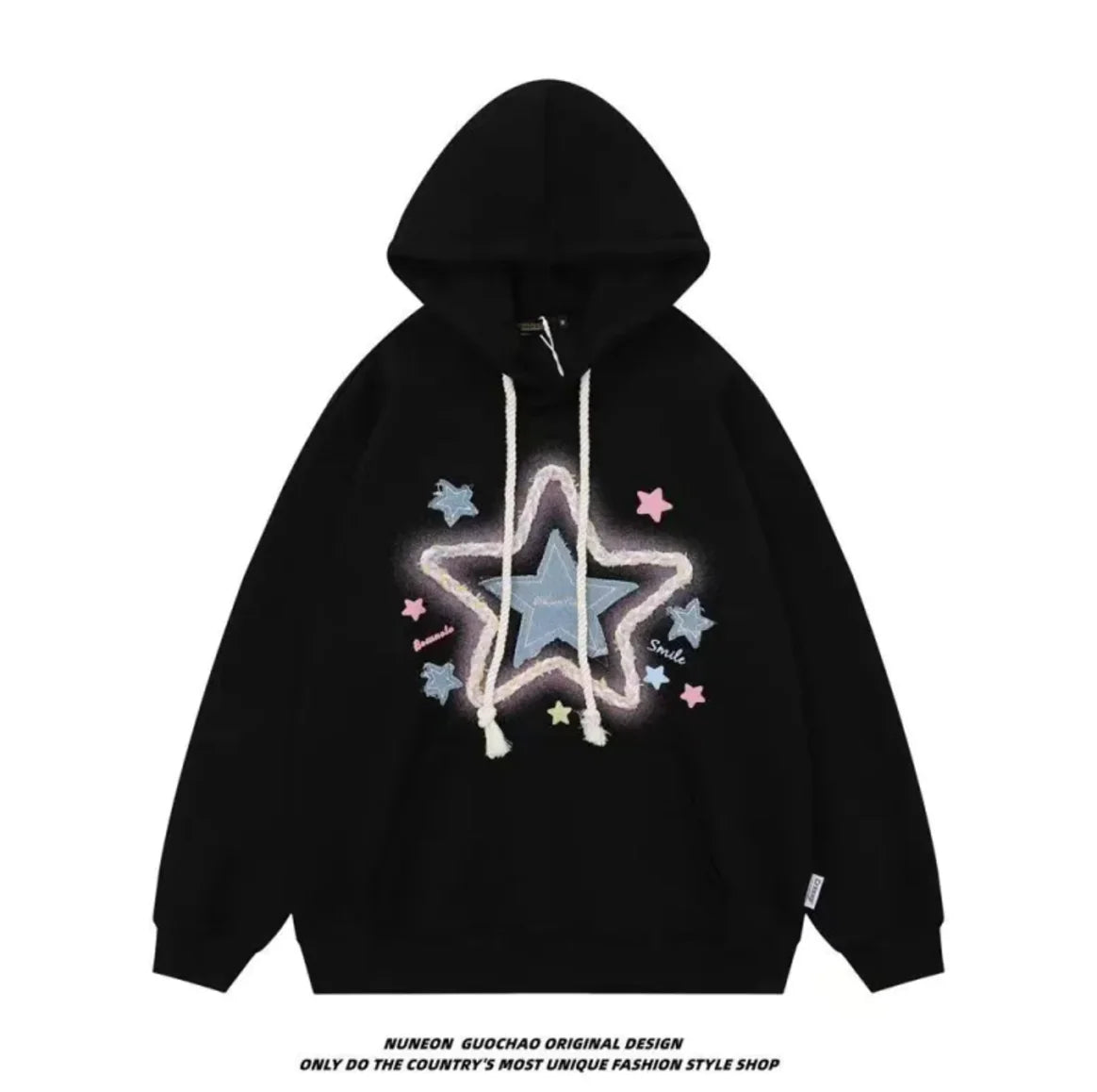 Cutelly embroidered Hooded Sweater