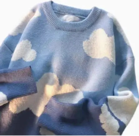 Colored Cloud Sweater