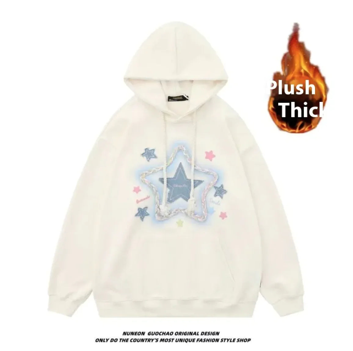 Cutelly embroidered Hooded Sweater