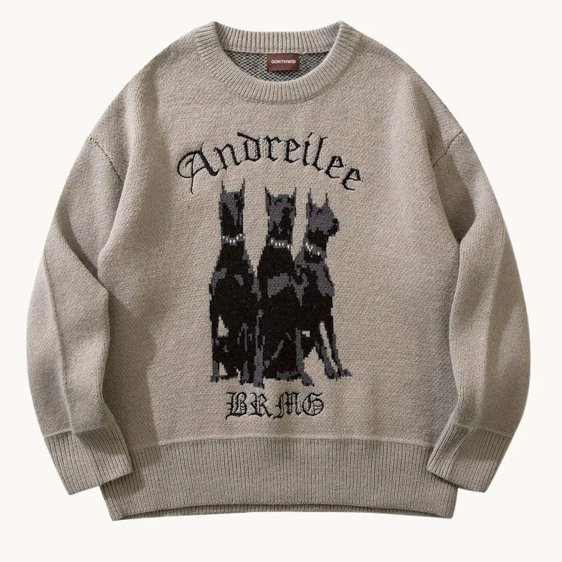 Vintage Doberman Sweater