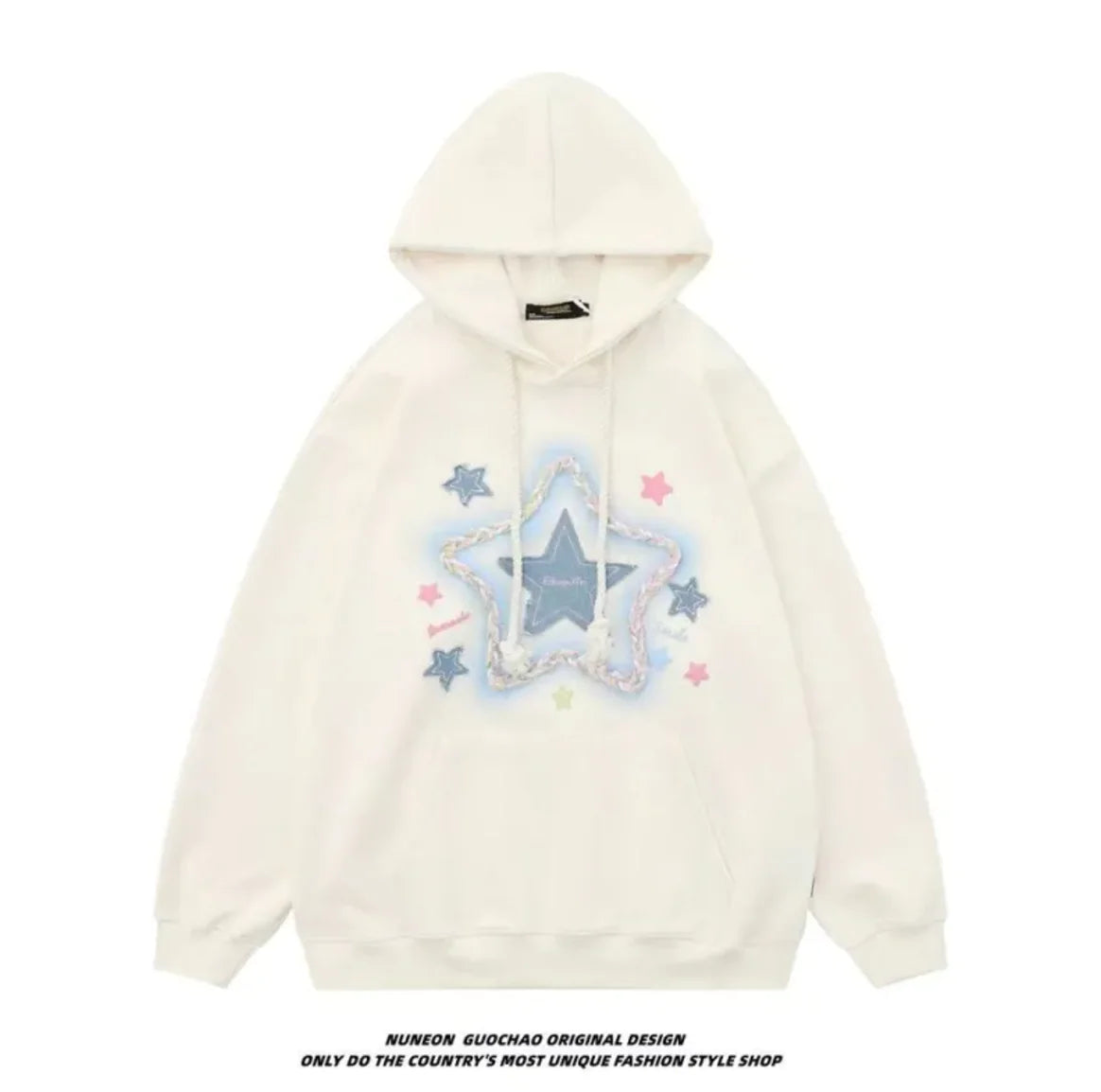 Cutelly embroidered Hooded Sweater