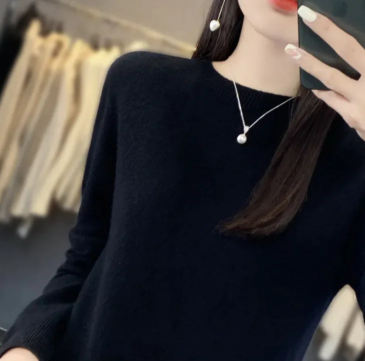 Luxe Knit Cashmere Sweater